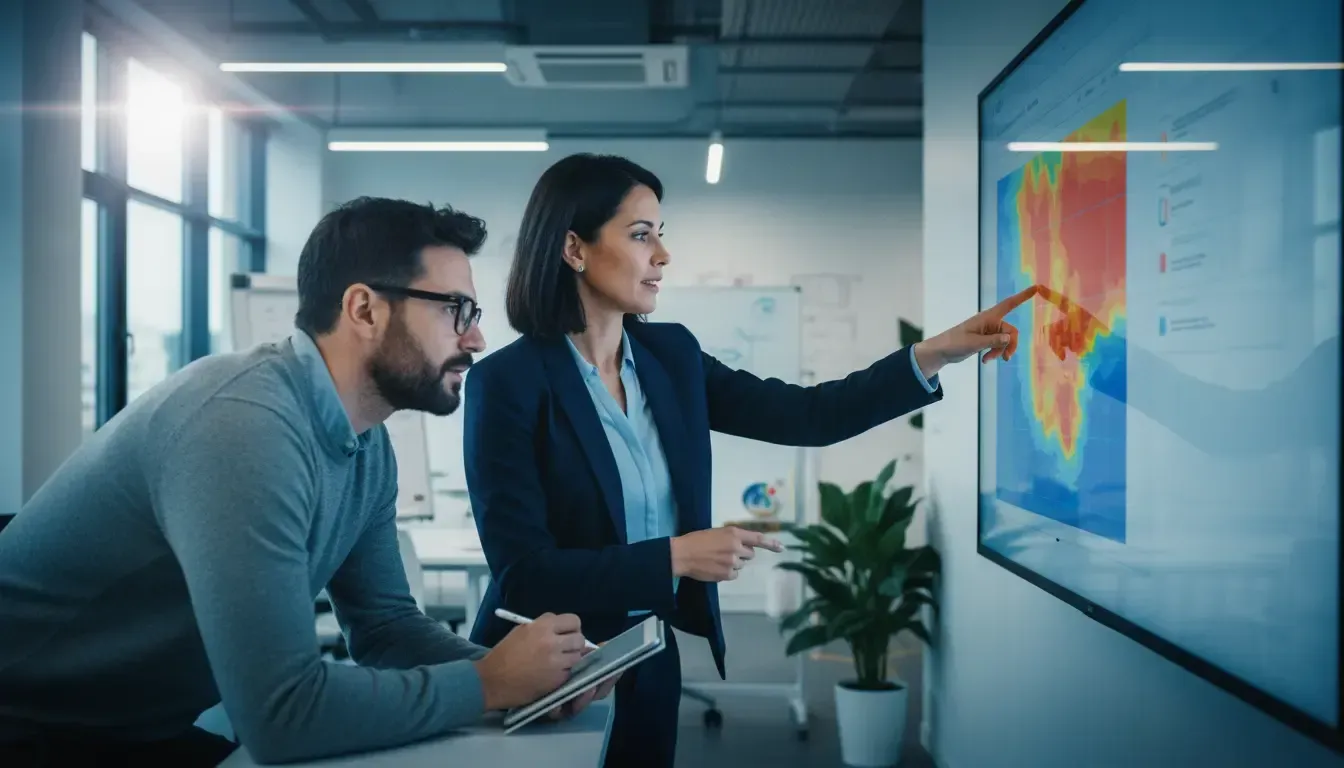 Mapa de calor online: leitura e decisões para e-commerce