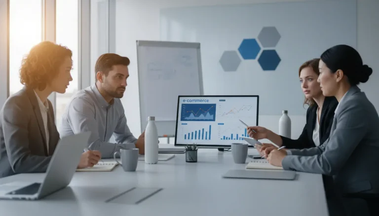 Parceiros Vtex em reunião de estratégia